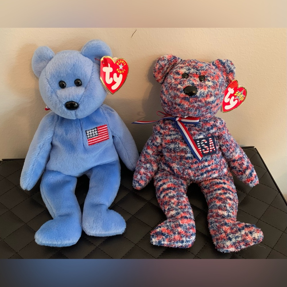 2 Beanie Babies